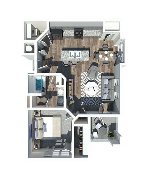 Palms at Sunset Lakes Floorplan